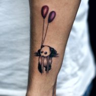 Panda dövme panda tattoo ankara